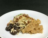 รูปขั้นตอนการทำที่ 8 ของ Gratinated milky mushroom with bolognese sauce and assorted mushroom