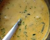 A picture of step 2 of Gujarati curry.