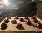 Hình bước làm 4 của món Oreo Red Velvet Cookies