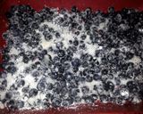 A picture of step 3 of Blueberry cobbler.