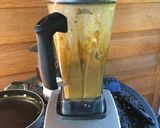 A picture of step 3 of Double Trouble Double IPA hot sauce.