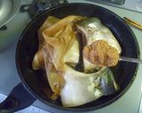 A picture of step 3 of Amberjack Simmered in Miso.