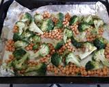 Vickys Spiced Quinoa Roasted Chickpeas & Broccoli GF DF EF SF NF recipe step 2 photo