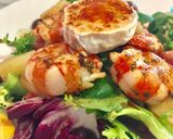 Foto del paso 3 de la receta Ensalada templada con aliño de miel y vinagre de Módena