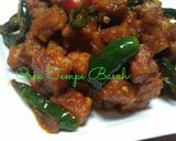 Foto langkah ke 6 dari resep Orek tempe basah cabe ijo.