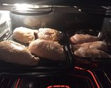 A picture of step 5 of KC's Oven Fried Lemon Pepper Chicken.