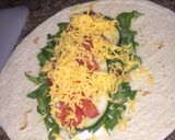 A picture of step 6 of Healthy Grilled Chicken Spinach Wraps.