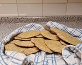 A picture of step 8 of Whole Wheat Pita Bread.