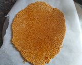 A picture of step 3 of Quick Til / sesame chikki.