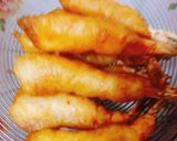 Hình bước làm 3 của món Tôm chiên phồng không dùng bột nổi