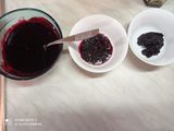 Tejszínes- feketeribizlis fagyi