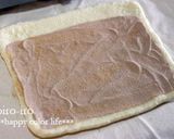 A picture of step 5 of Eggless Round Cinnamon Swirl Bread.