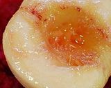 A picture of step 9 of Poached Peaches Scented with Lemon Verbena.