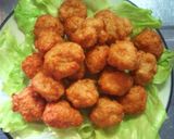 A picture of step 7 of Ground Chicken and Tofu Cheese Karaage.