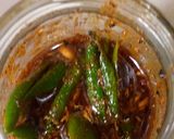 A picture of step 4 of Teekhi mirch ka achar- January mein Mirchi ka tadka🌶️🌶️.