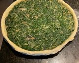 Foto del paso 4 de la receta: Tarta de espinacas, jamón crudo y queso