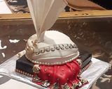 A picture of step 15 of Nikah Themed Cake.