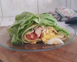 Foto del paso 3 de la receta: Arrollado de pollo y lechuga