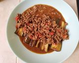 Foto langkah ke 3 dari resep Terong Siram Daging.