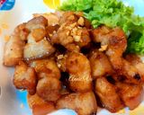 Hình bước làm 3 của món Thịt rang cháy cạnh