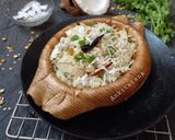 A picture of step 5 of Coconut rice in 10 minutes.