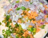 A picture of step 2 of Protein packed Moong and masoor dal Chilla.