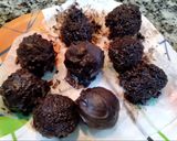 চকোলেট কোকোনাট বল (Chocolate coconut ball recipe in bengali) রেসিপি ধাপ - 4 ছবি