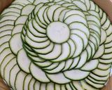 Une image de l'étape 5 de Tian de Courgettes ricotta/menthe/parmesan.
