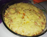 Foto del paso 6 de la receta: Pastel de coliflor con verduritas 🍅🥕🌶️ 🍄
