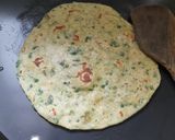 A picture of step 5 of Methi thepla.