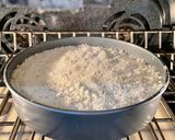 A picture of step 11 of Apple Cake with Streusel Topping.
