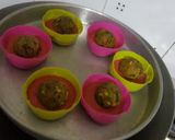 A picture of step 11 of Red velvet dhokla.
