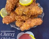 A picture of step 7 of Cheesy Chicken Strips.