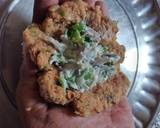 Curd filled Kabaab (Shikam puri) recipe step 4 photo