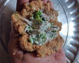 A picture of step 4 of Curd filled Kabaab (Shikam puri).