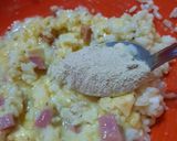 Foto del paso 5 de la receta: Bollitos de arroz, salchicha y queso