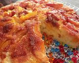 عکس مرحله 2 از دستور 🥮کیک آپساید داون هلو🍑کاراملی