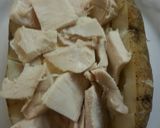 A picture of step 4 of Turkey, Broccoli and Havarti Cheese Topped Baked Potato.