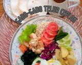 Foto langkah ke 7 dari resep Gado Gado Telur Ceplok.
