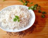 A picture of step 3 of Cumin Rice 🍚🤗.