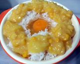 A picture of step 1 of Baked Sweetcorn Rice.