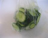 A picture of step 2 of Mustard Marinated Cucumbers.