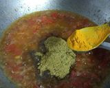 A picture of step 4 of Mixed Dal.