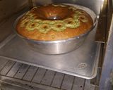Foto langkah ke 8 dari resep Bolu Pisang panggang (sedikit pasta pandan) by: dapur dinora.