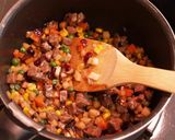A picture of step 3 of Beef and Cranberry Chinese Sticky Rice.