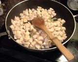 A picture of step 3 of Chicken Tortilla Casserole.
