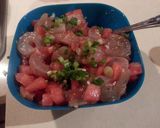 A picture of step 1 of Delicious Tamarind Shrimp Soup.