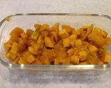 A picture of step 6 of For Halloween Easy Whole Kabocha Squash Custard Pudding.
