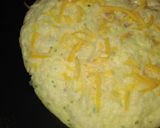 A picture of step 5 of Mandys ham and cheese fluffy light omelette(souffle style).