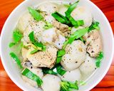 Hình bước làm 2 của món Canh Khoai Sọ Nấu Sườn